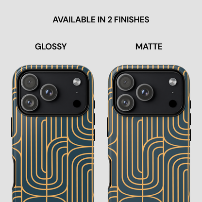 Gold on Teal | Tough