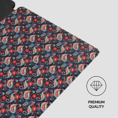Patterned product with a 'Premium Quality' label on a white background