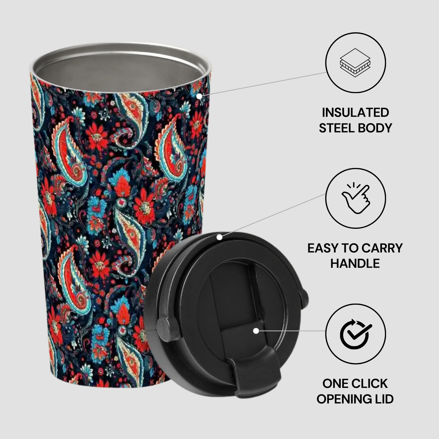 Velour Night | Insulated Travel Mug