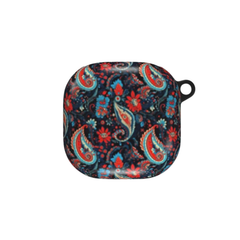 Paisley patterned case on a white background