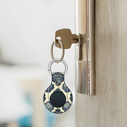 Indigo Leaf | Airtag Holder